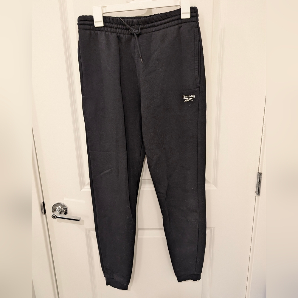 Men's Reebok Black Jogger Sweatpants - size small